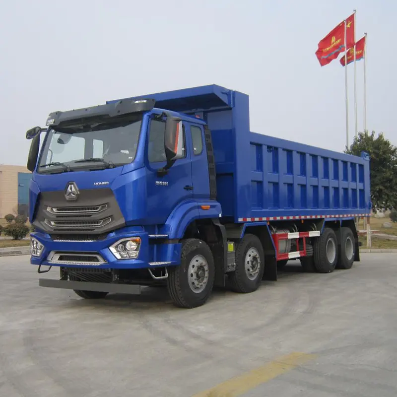 Sinotruk 10 휠러 6×4 덤프 티퍼 트럭 유로 II 371hp