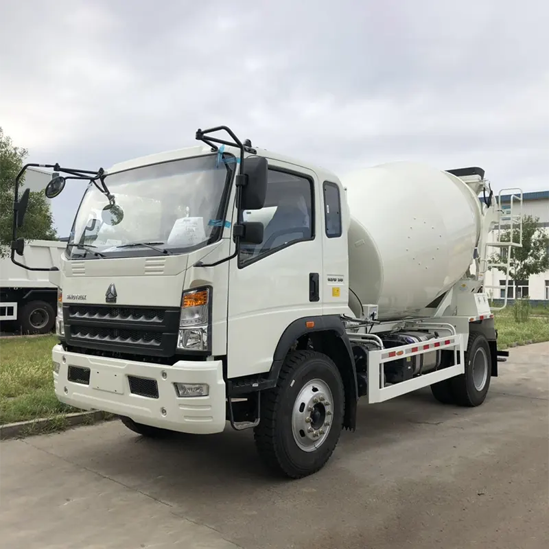 Sinotruk Howo 6*4 믹서 트럭 9cbm 10cbm 12cbm